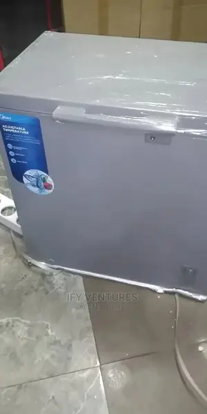 Media Deep Freezer, Silver Colour. 198liters