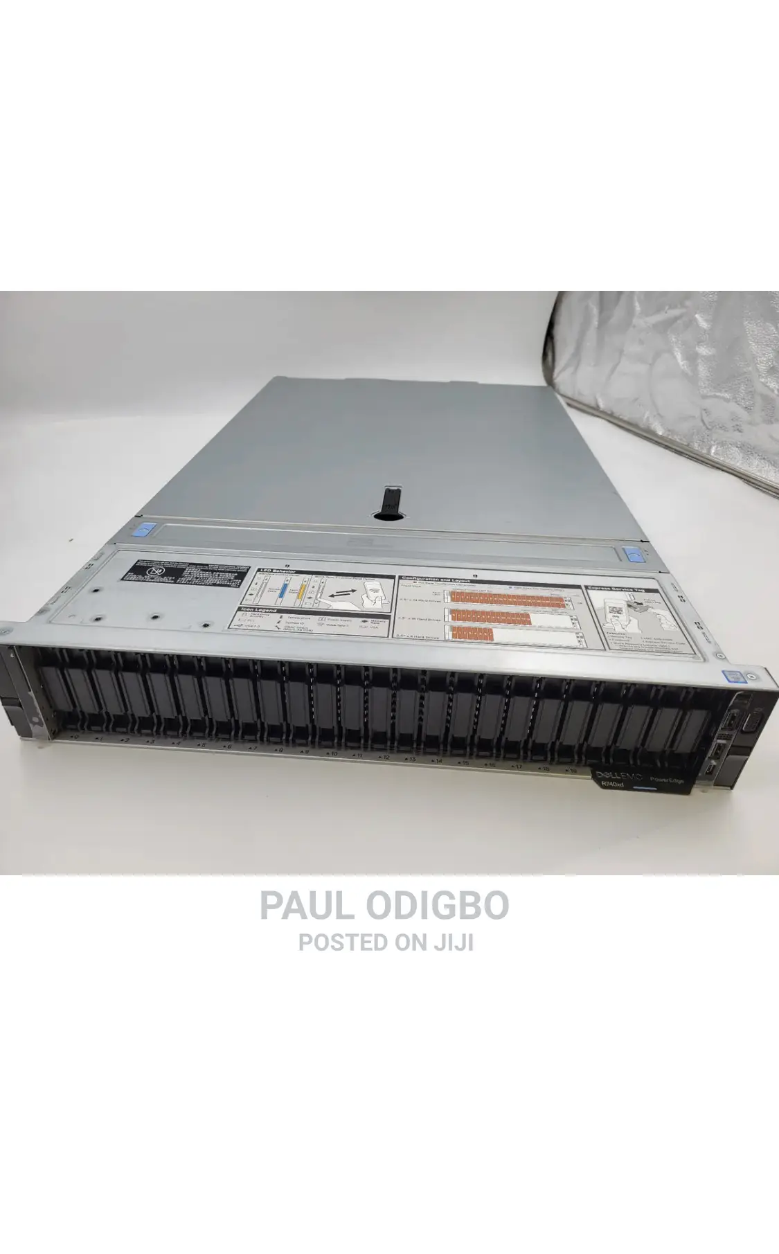 Server Dell PowerEdge R740xd 64GB Intel Xeon HDD+SSD 4T