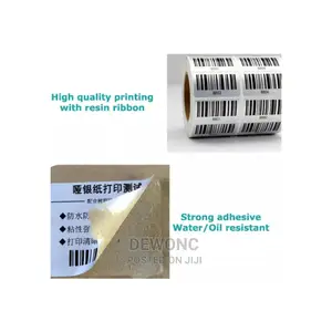 50*25mm*2500pcs Polyester Sticker