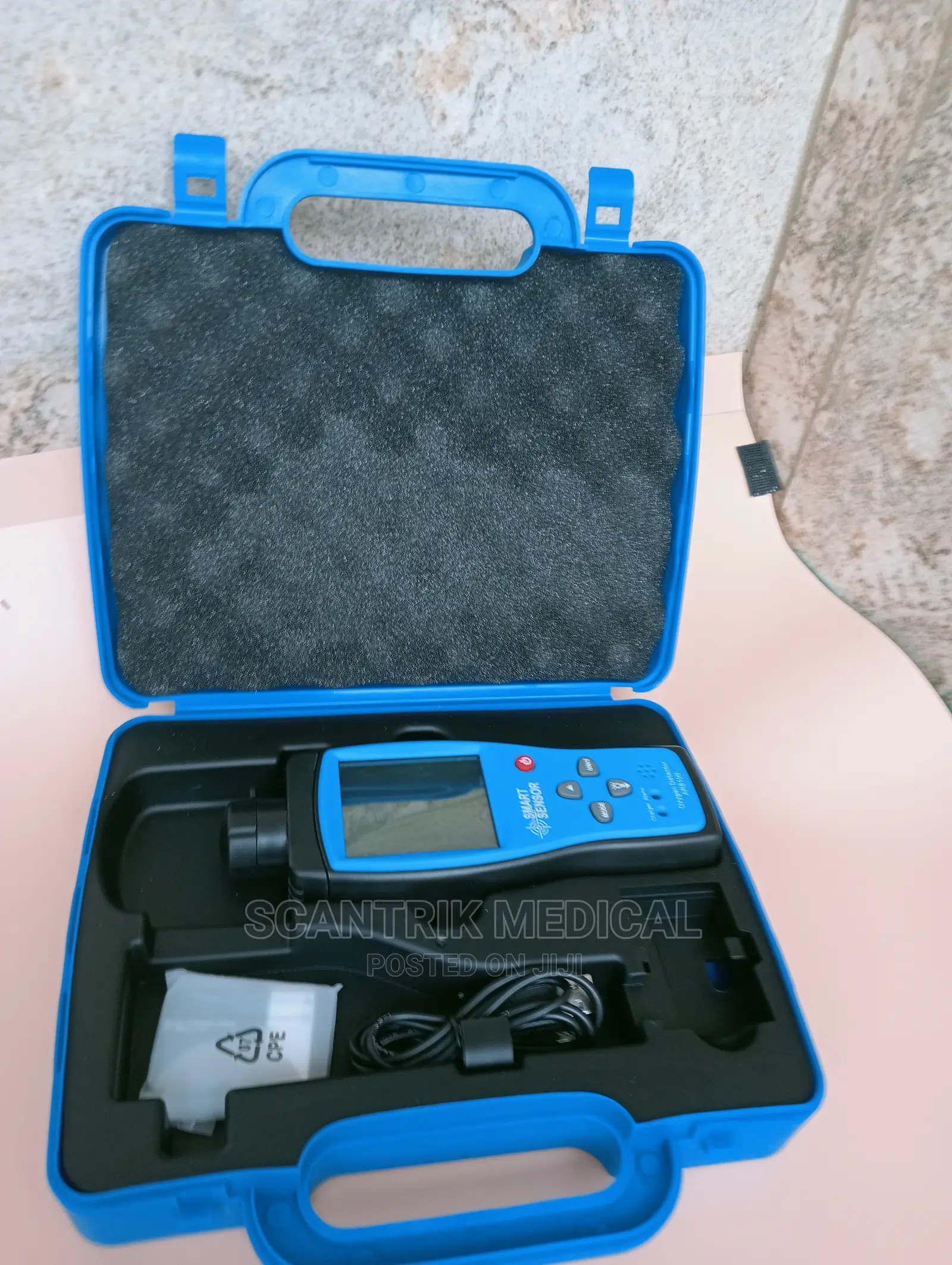 Oxygen Meter Temperature Detector Portable Oxygen Analyzer