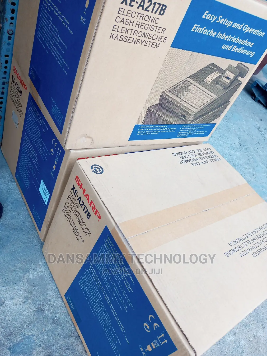 Xe-A217b Sharp Cash Register Machine