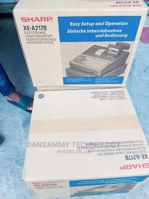 Xe-A217b Sharp Cash Register Machine