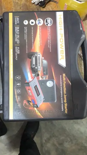 High Power Car Jumpstart With Inflator (99,800mah)