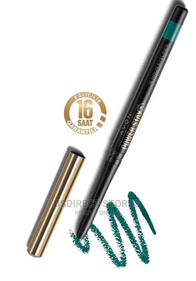 Avon Power Stay 16hour Intense Emerald Glimmerstick Eyeliner