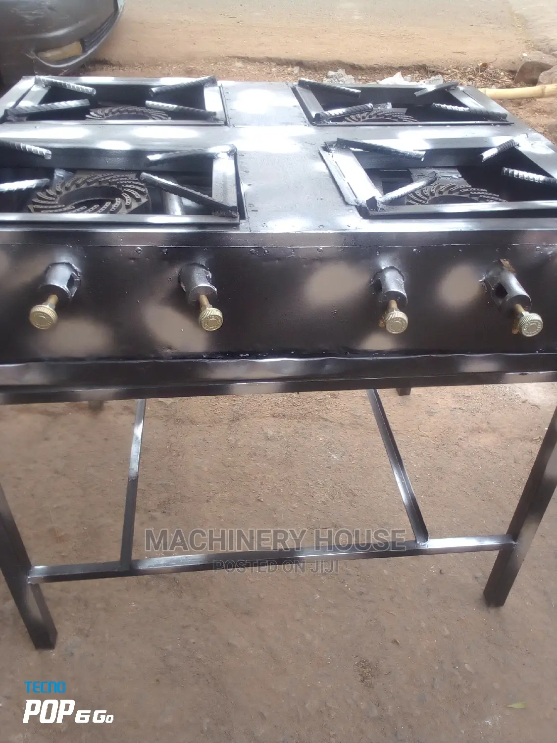 Gas Burner Cooker Fabricated