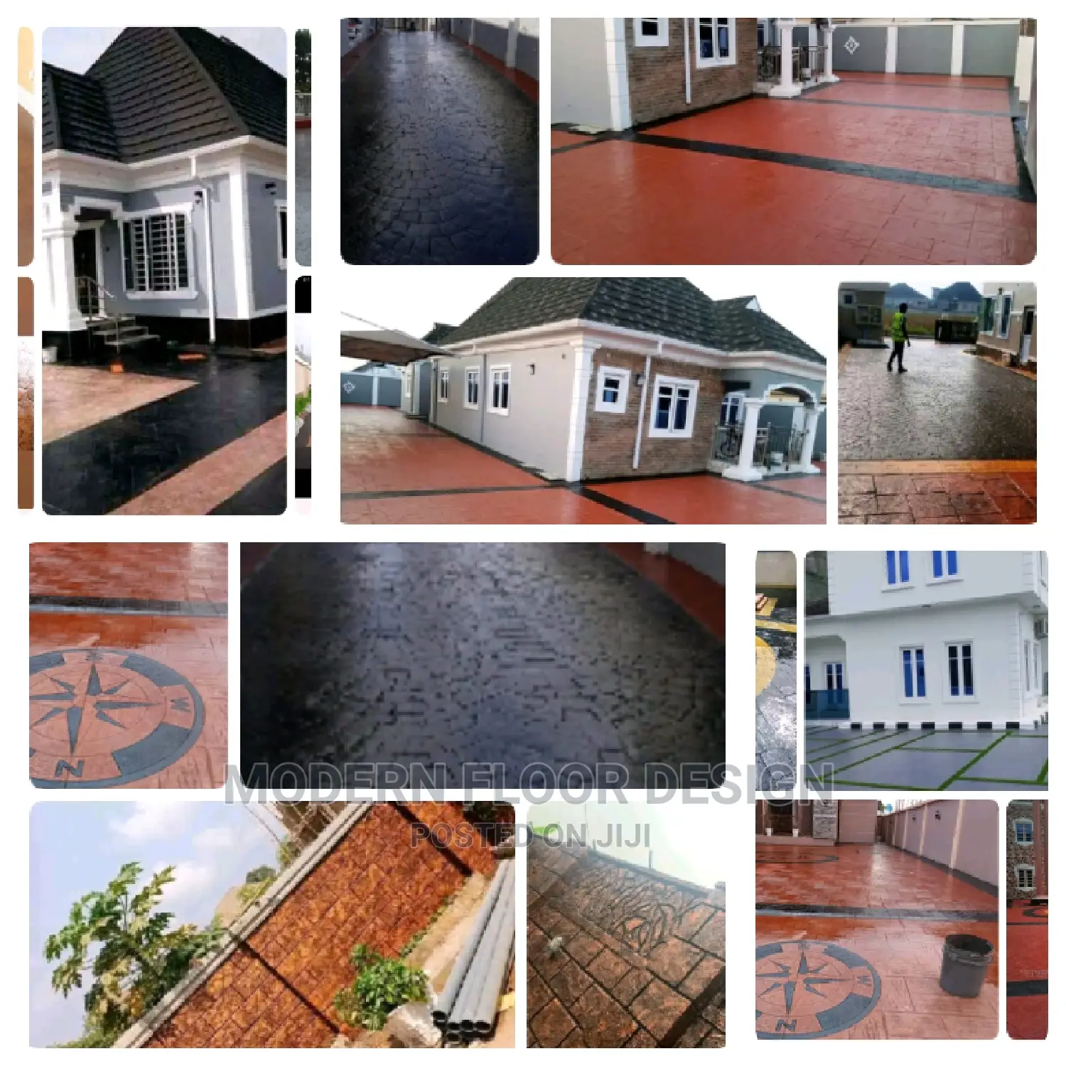 Excellent Gray Stamps Floor