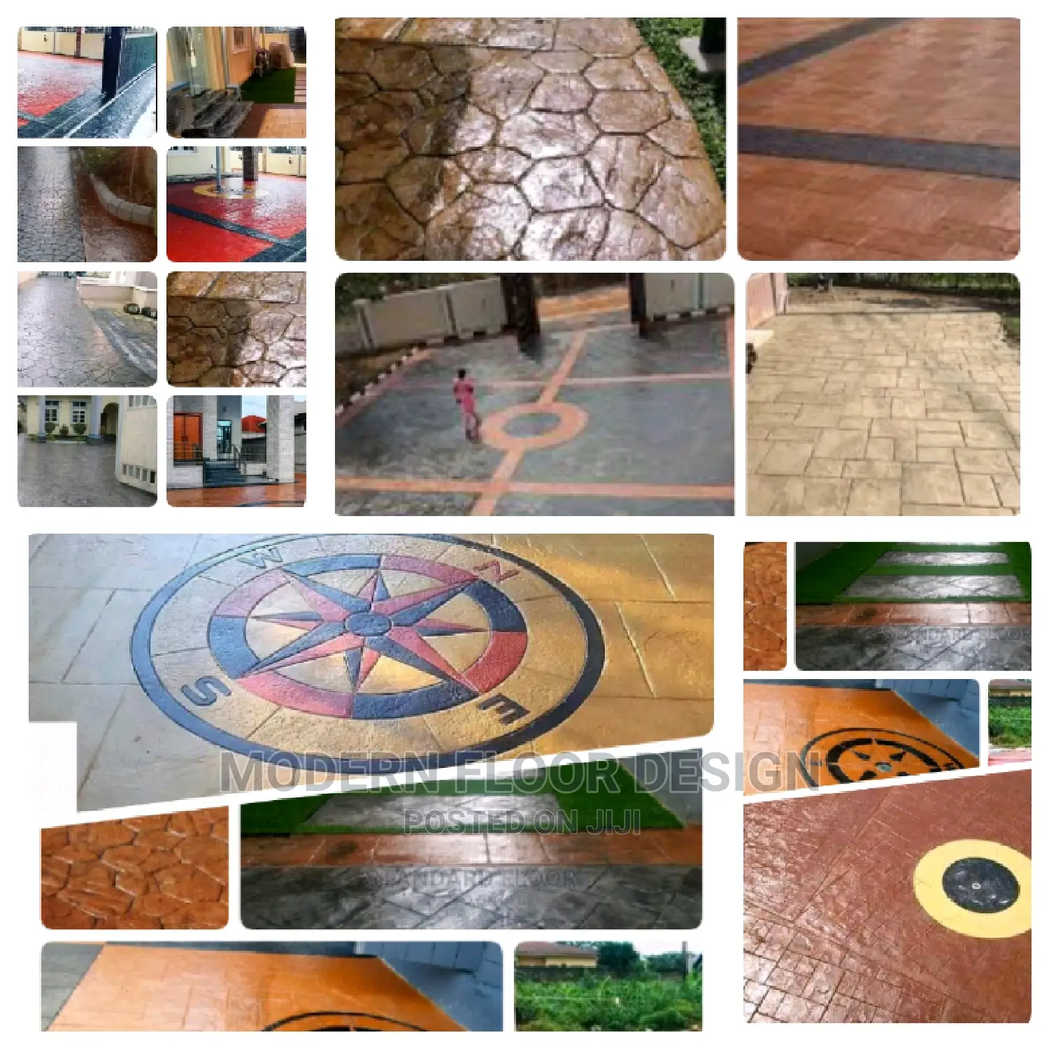 Longer Oasis Stamps Floor