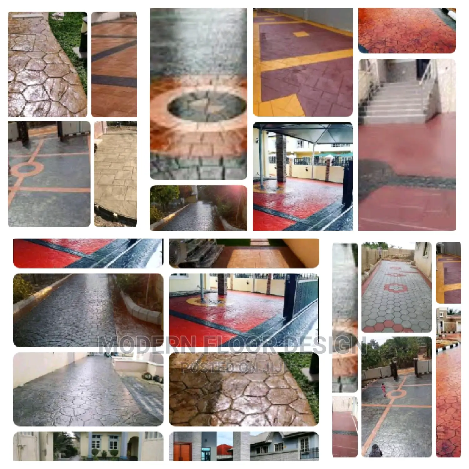 Longer Oasis Stamps Floor