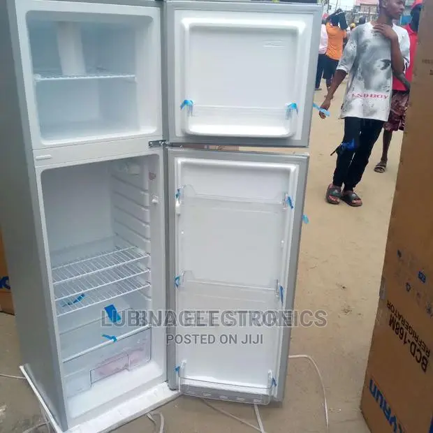 Brand New 257litter Double Door Refrigerator/External/Silver