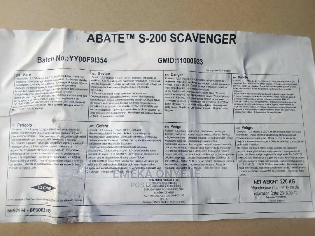Oxygen Scarvenger , 02 Scarvenger