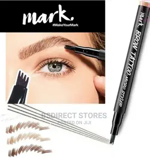 Avon Mark Deep Brown Brow Tattoo Micro Styler Precision Brow
