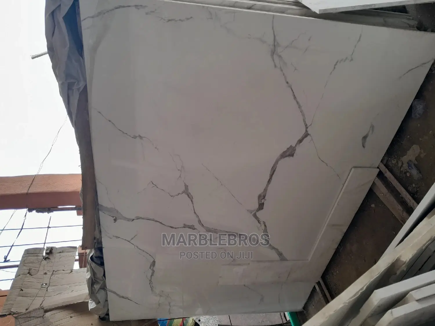 MB1 Karara White Marble Slab