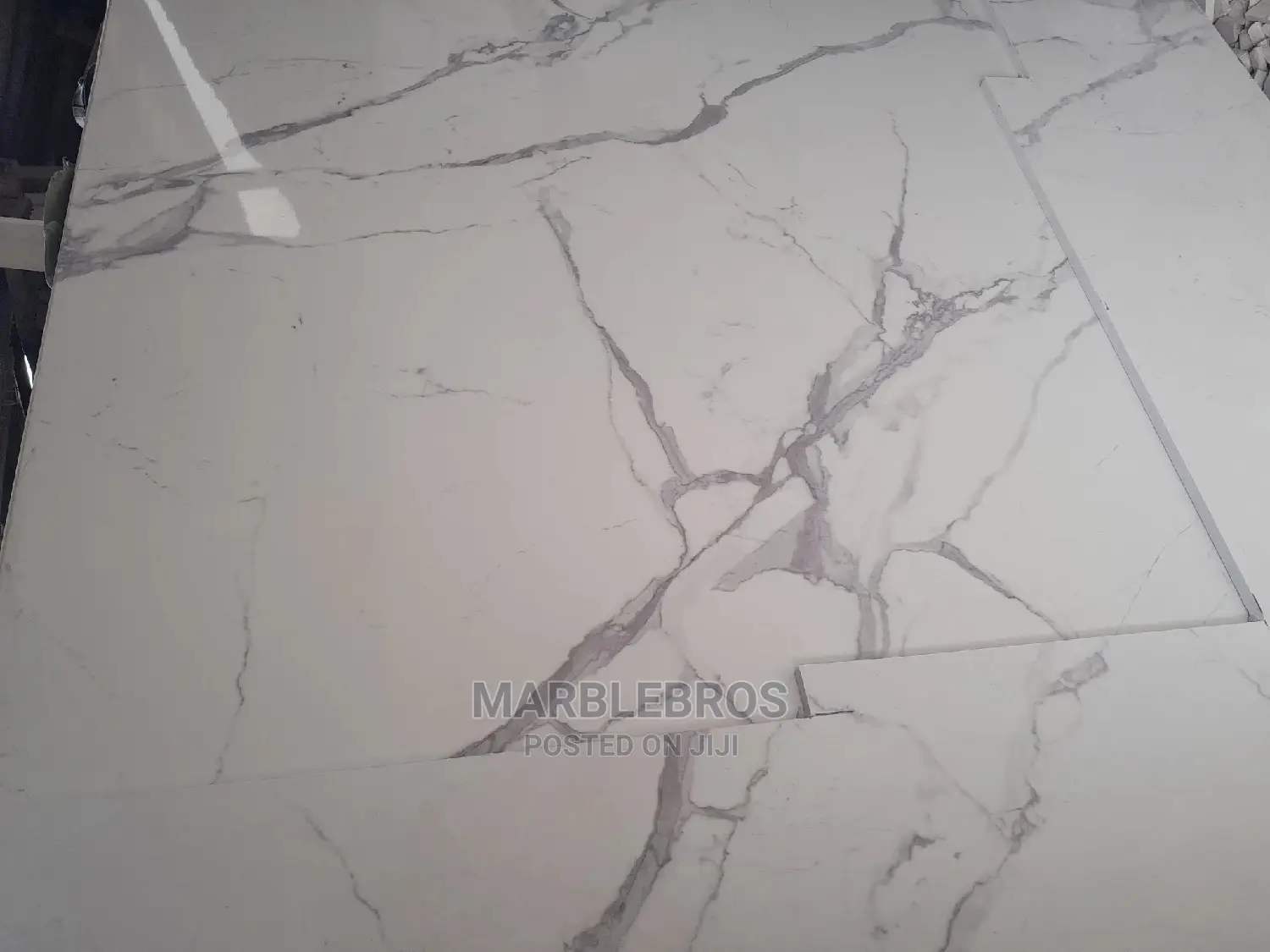 MB1 Karara White Marble Slab