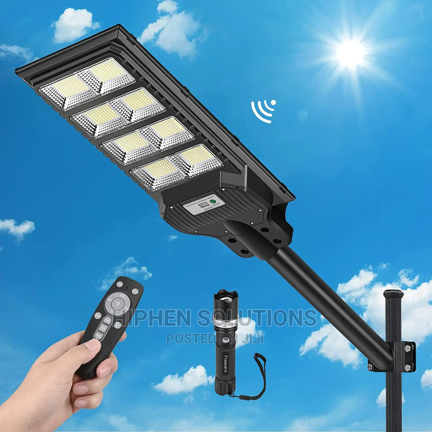 Alphar 200W Solar Flood Street Light
