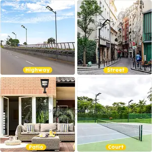 Durable Solar 200W Flood Street Light