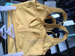 Women's Nylon Lightly Padded Wire Free Sports Bra