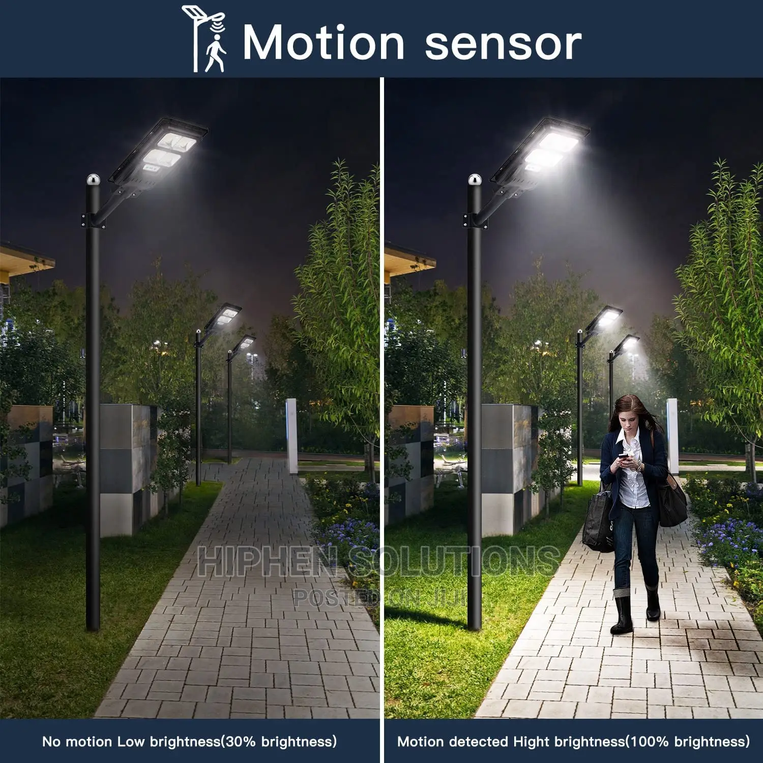 Reliable Solar Flood Street Light