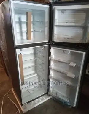 Brand New HAIR THERMOCOOL 355L Double Door Fridge/Silver/