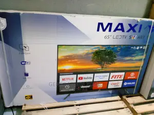 Photo - 65-Inch UHD Smart TV With Stand |MAXI TV 65 D2010+Netflix