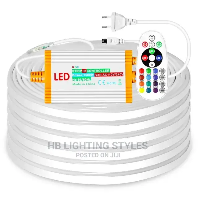 RGB LED Neon Strip 5050 Flexible Ribbon Light