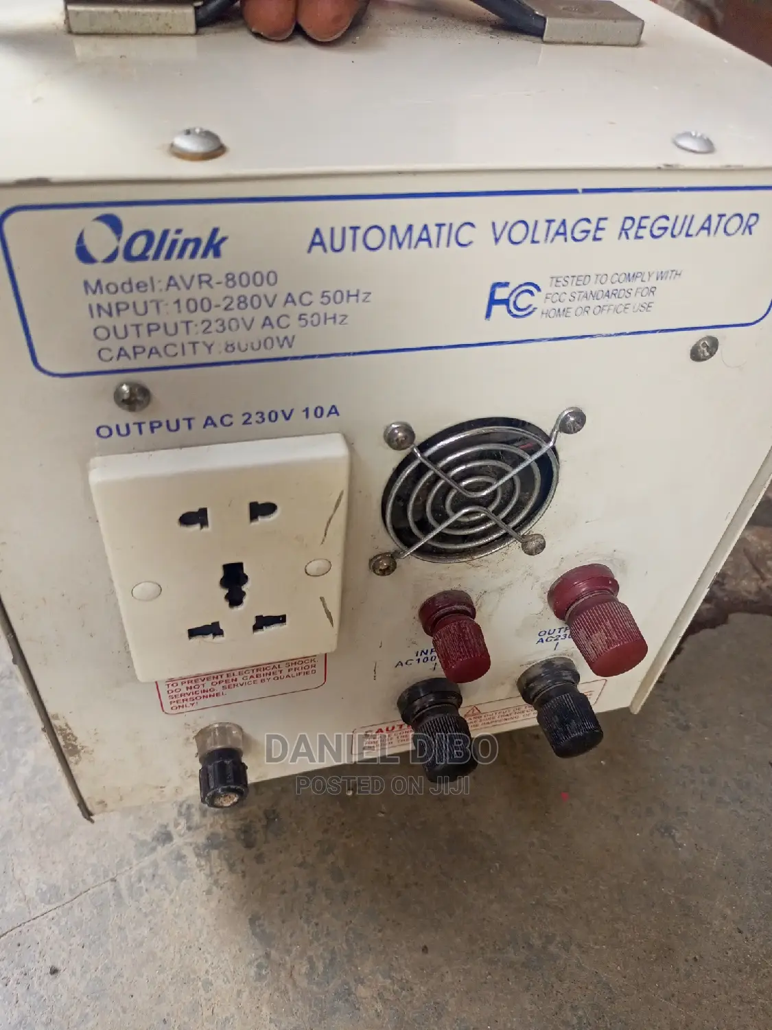 Qlink  8000KVA Automatic Voltage Regulator Stabilizer.