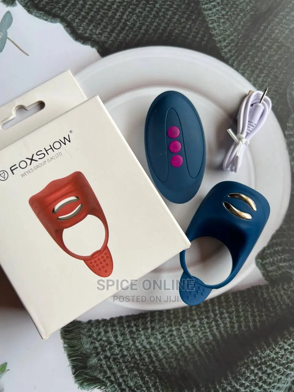 HQ 1:. Foxshow Remote Penis Ring
