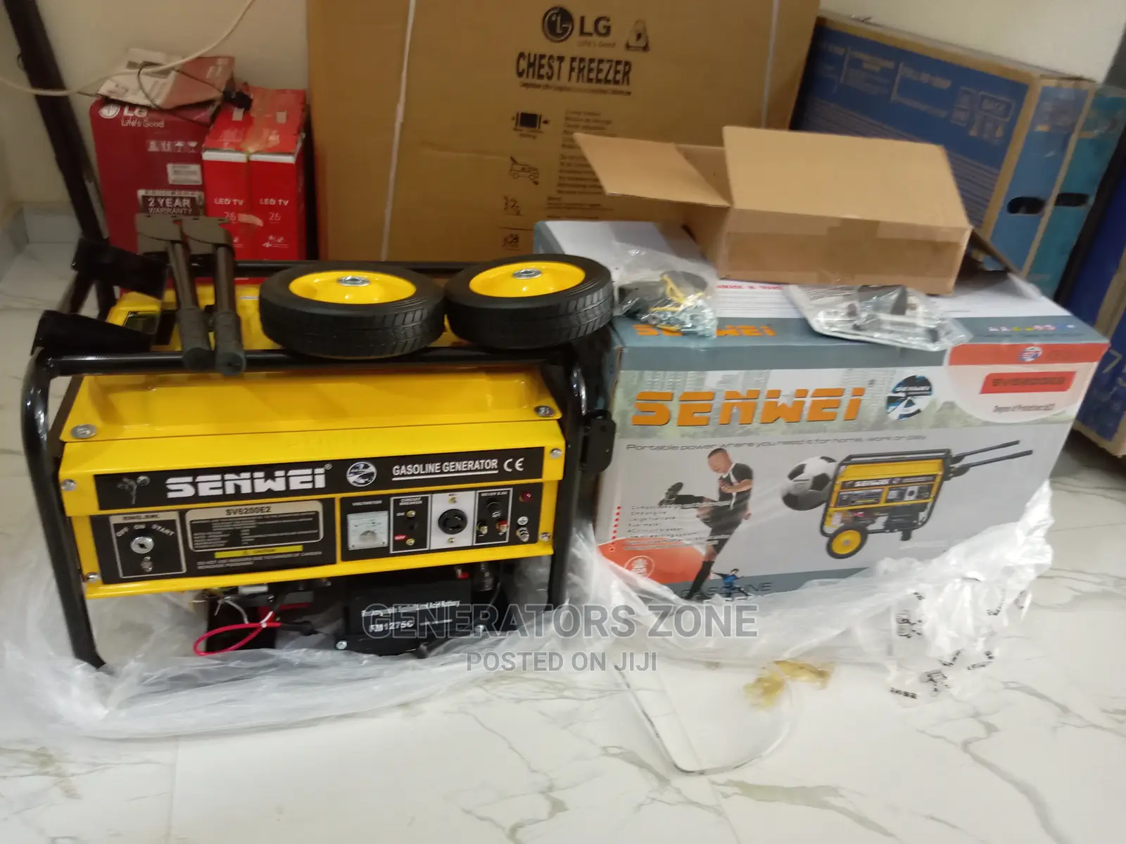 Senwei Automatic Gasoline Key Starter Generator (Sv6200e2)