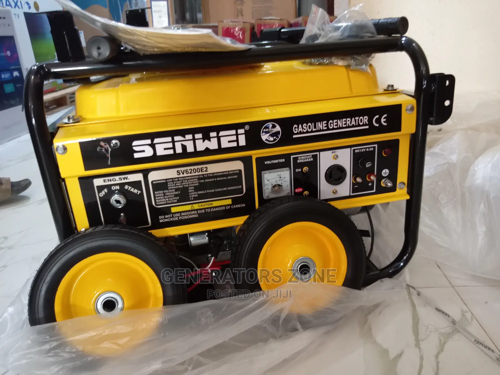 4.5kva-Senwei Automatic Key Starter Generator| Sv6200e2