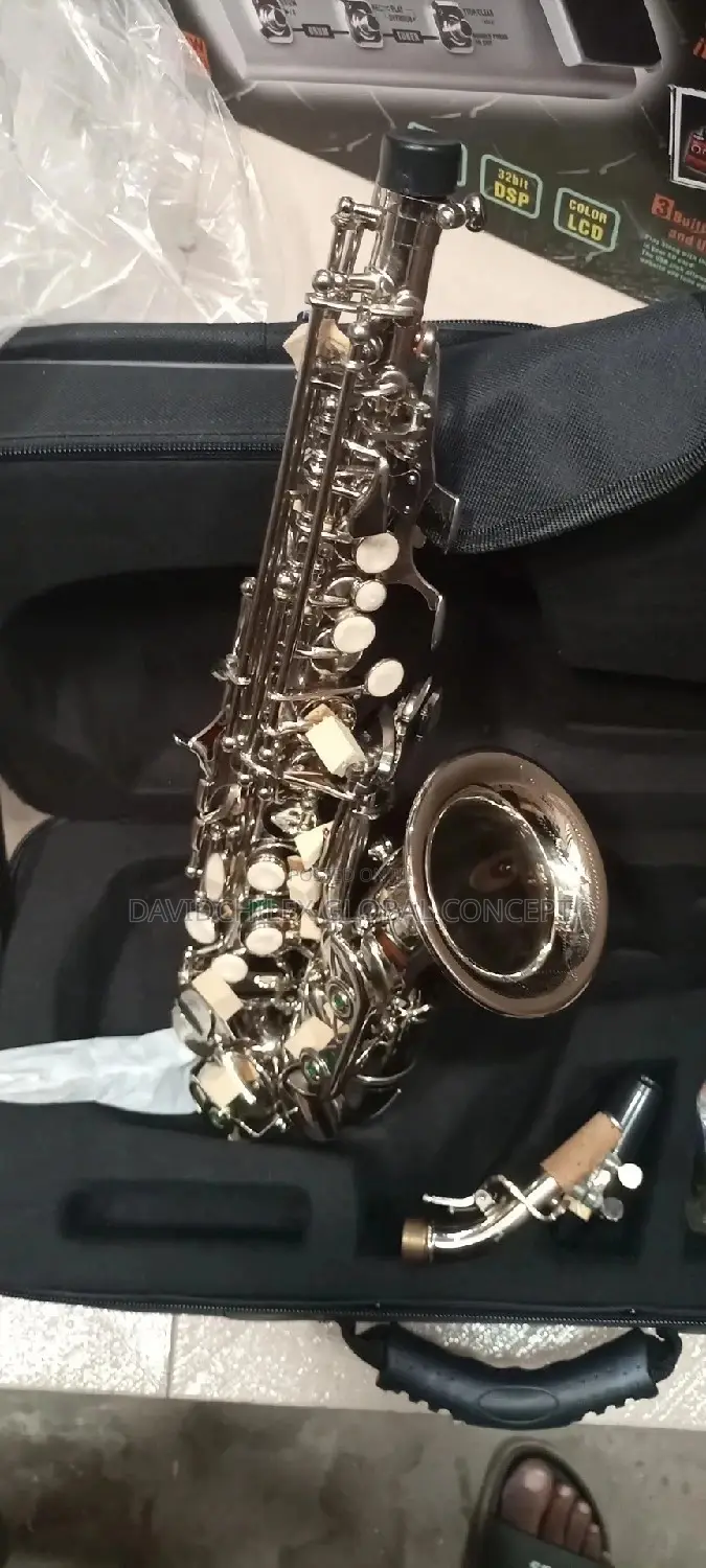 Yamaha Silver Soprano Saxophone