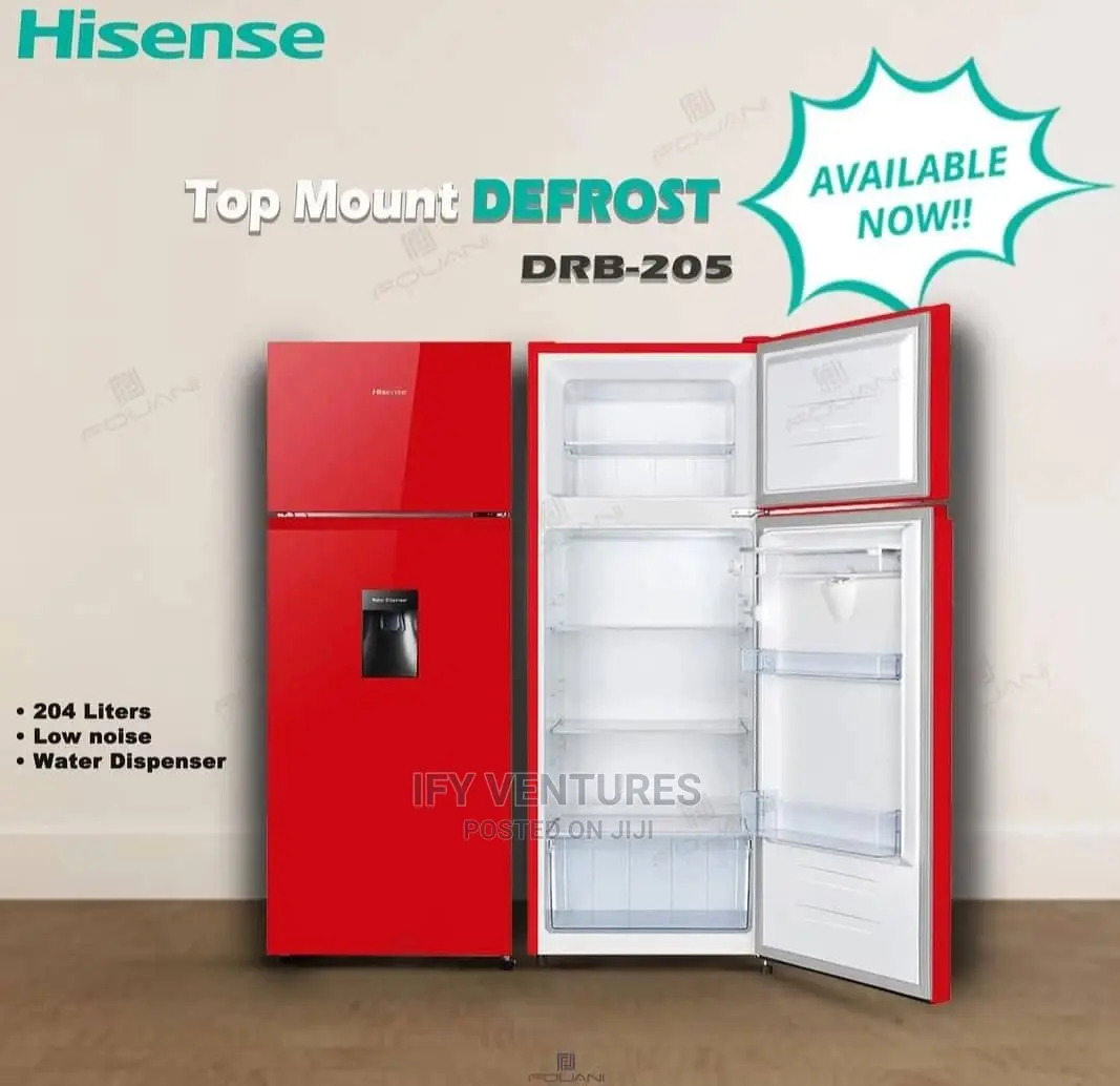 Hisense Refrigerator With Dispenser.