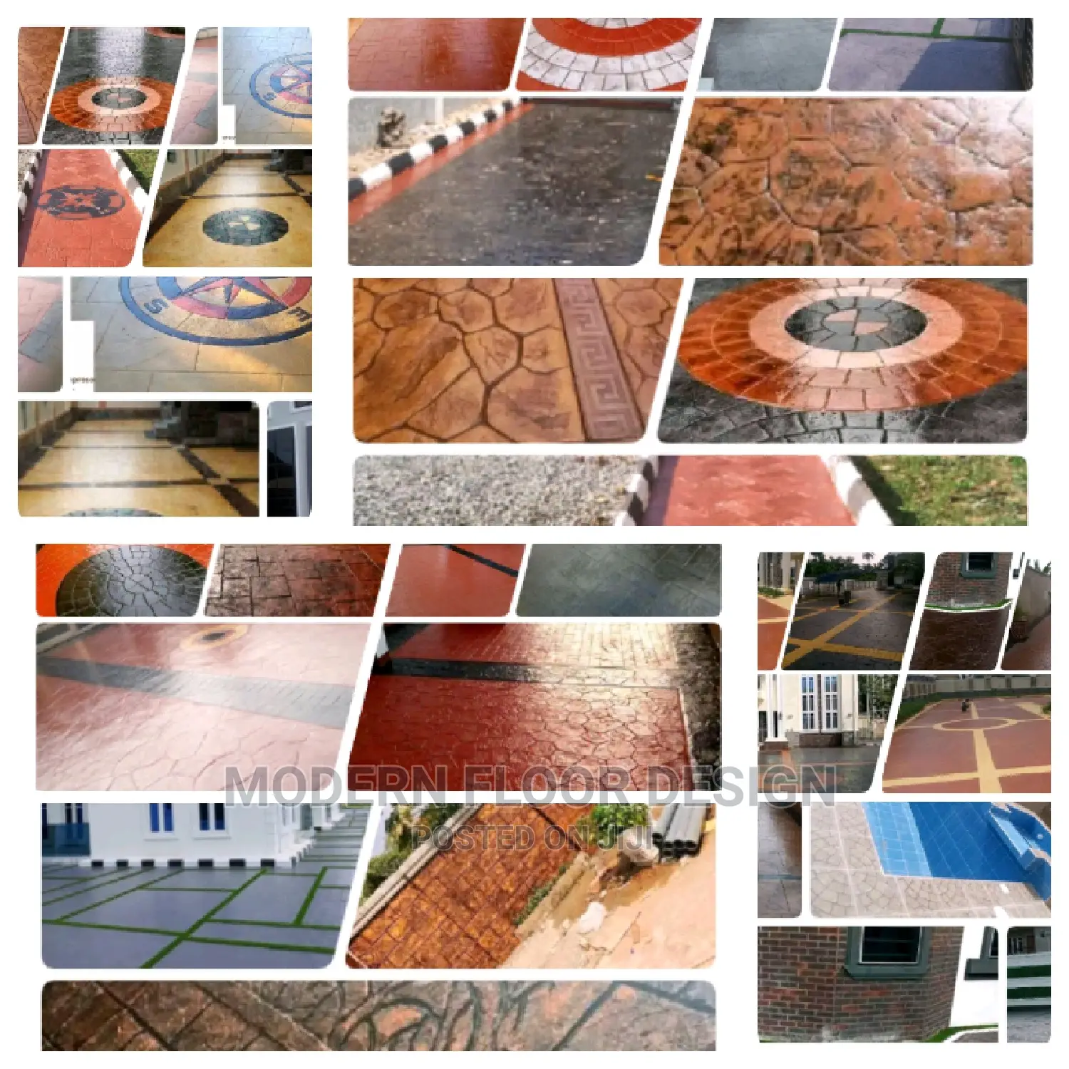 Sea Rex Modern Stamps Floor