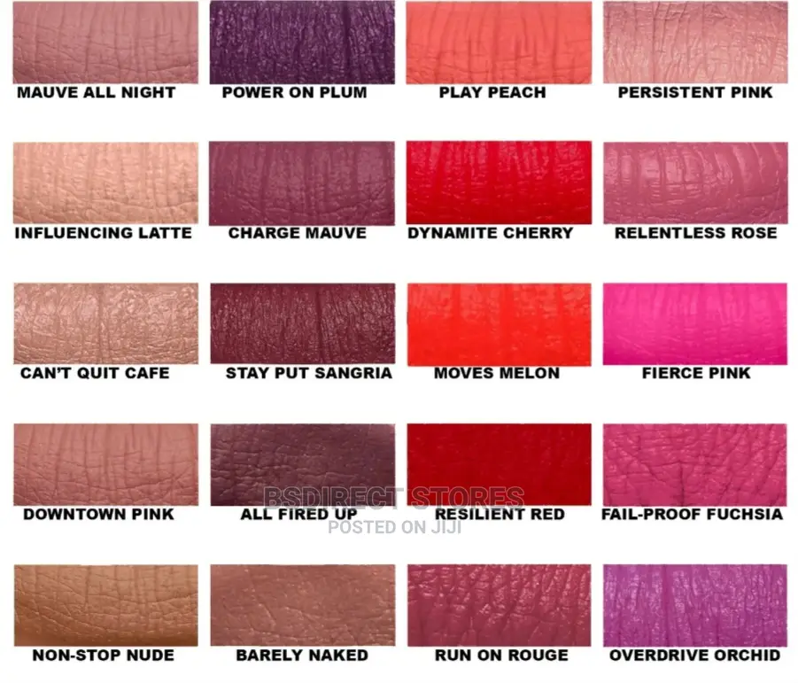 Avon True Colour Relentless Rose Power Stay Lip Colour
