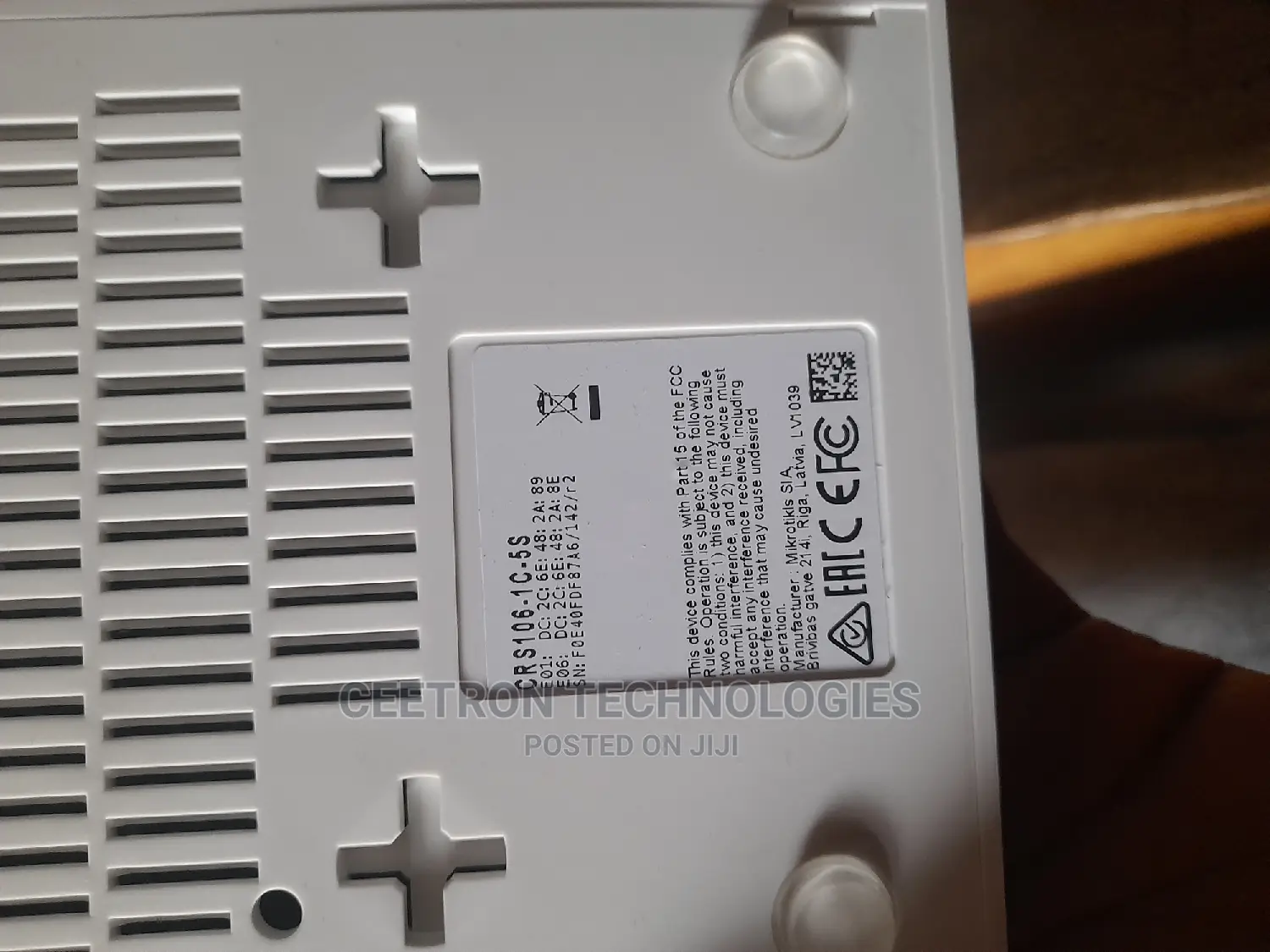 Mikrotik: Crs106-1c-5s