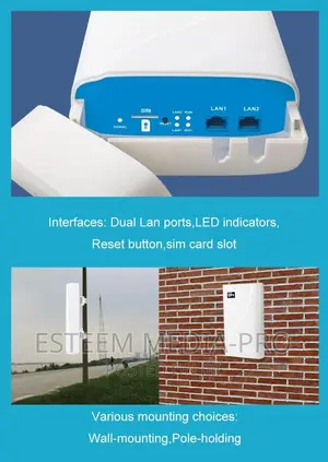4g Lte Outdoor Waterproof Odu Industrial Router Wifi