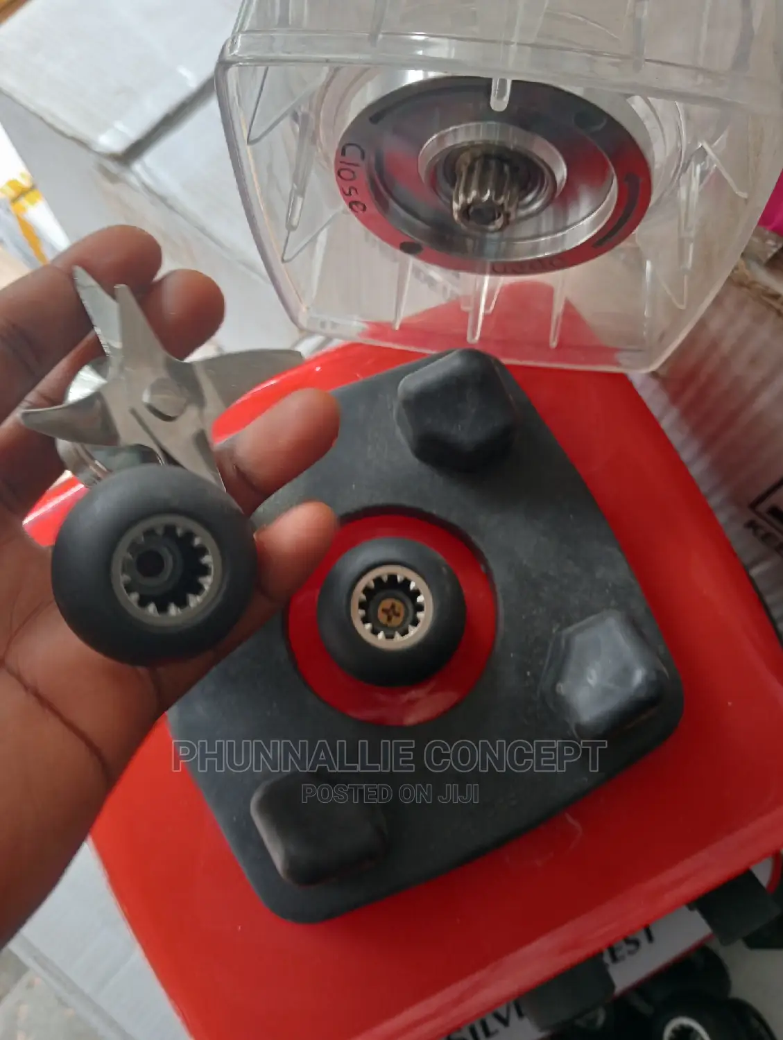 Blender Accessories(Quality Blade Nd Headgear)