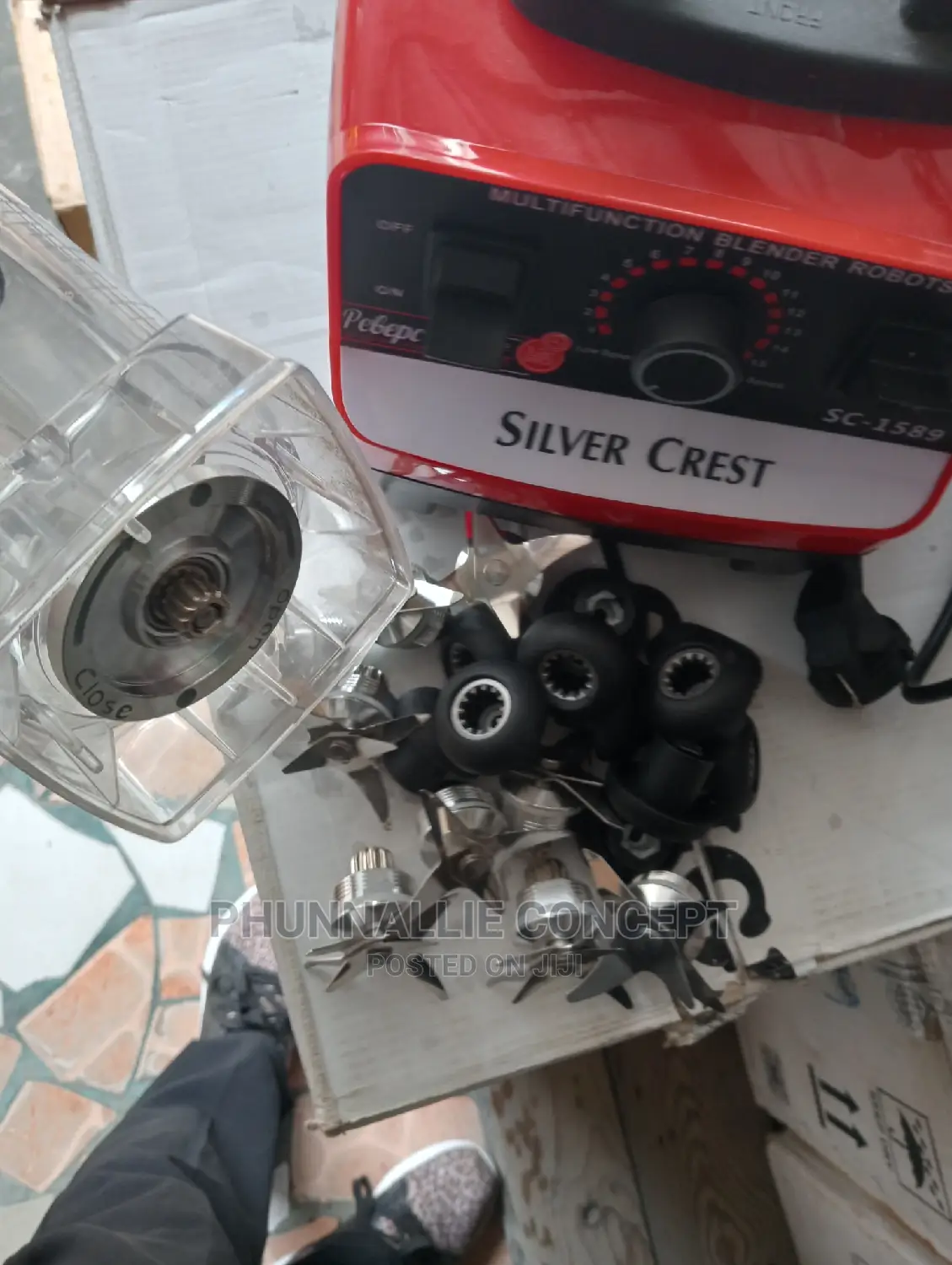 Blender Accessories(Quality Blade Nd Headgear)