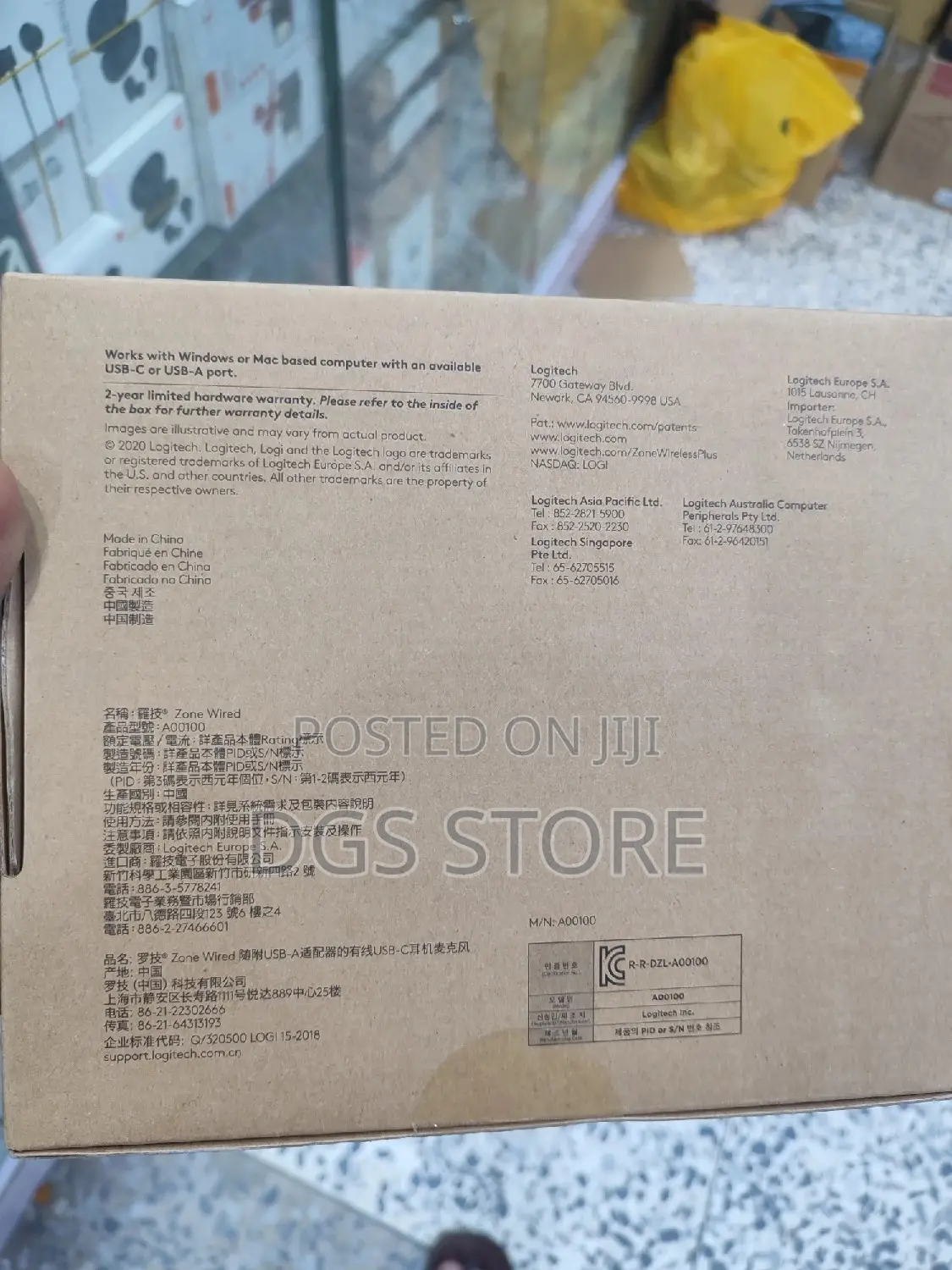 Logitech Zone Wired Usb C Headset With Usb a Adapter