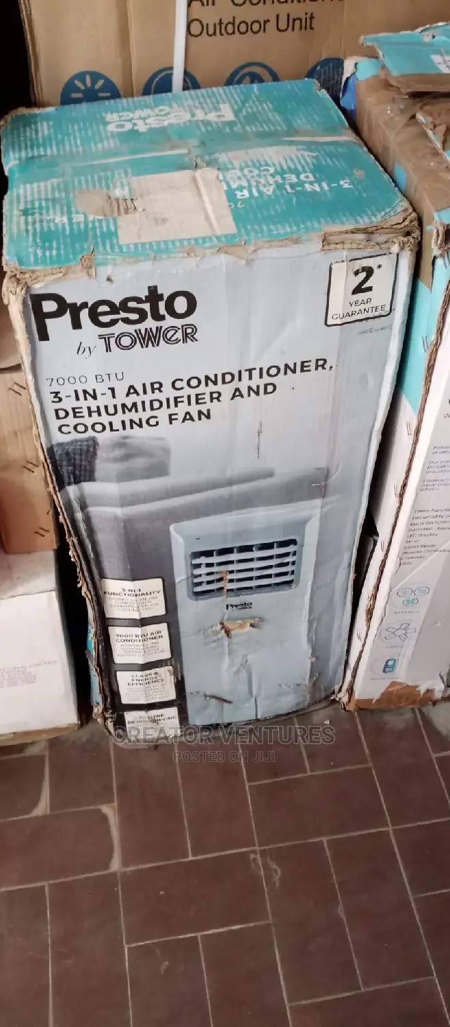 Mobile Ac ,3 in 1 Functions,Low Voltage,Fast Cool, Durable