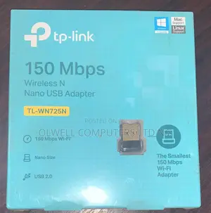 Photo - TP-LINK 150mbps Wireless N Nano USB Adapter-tl-wn725n