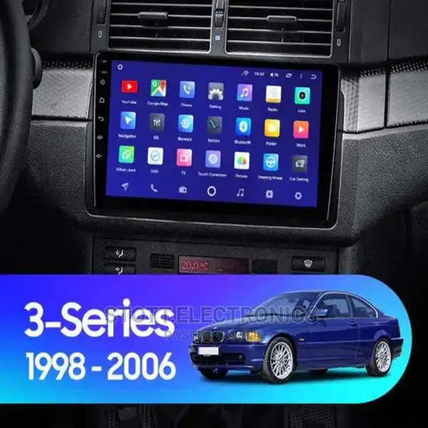 BMW E46 GPS Car Android Player + Reverse Camera
