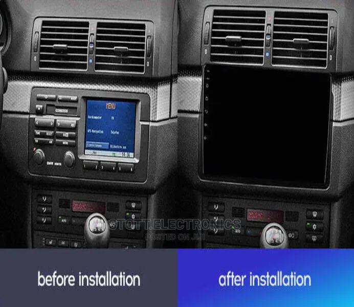 BMW E46 GPS Car Android Player + Reverse Camera