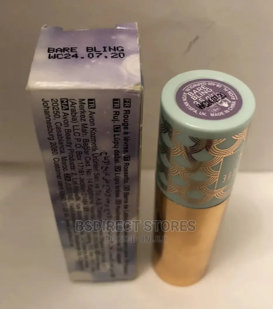 Avon Mark Pearlesque BARE BLING Luxurious Sparkling Lipstick