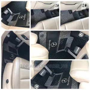 Custom Double Layer Foot Mat for C300 , Mercedes Models