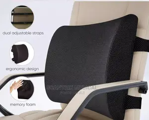 Medical Office Chair Seat Back Cushion Pillow Adjustable