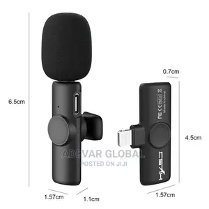 F18 Apple IOS Plug and Play 2.4G Wireless Microphone