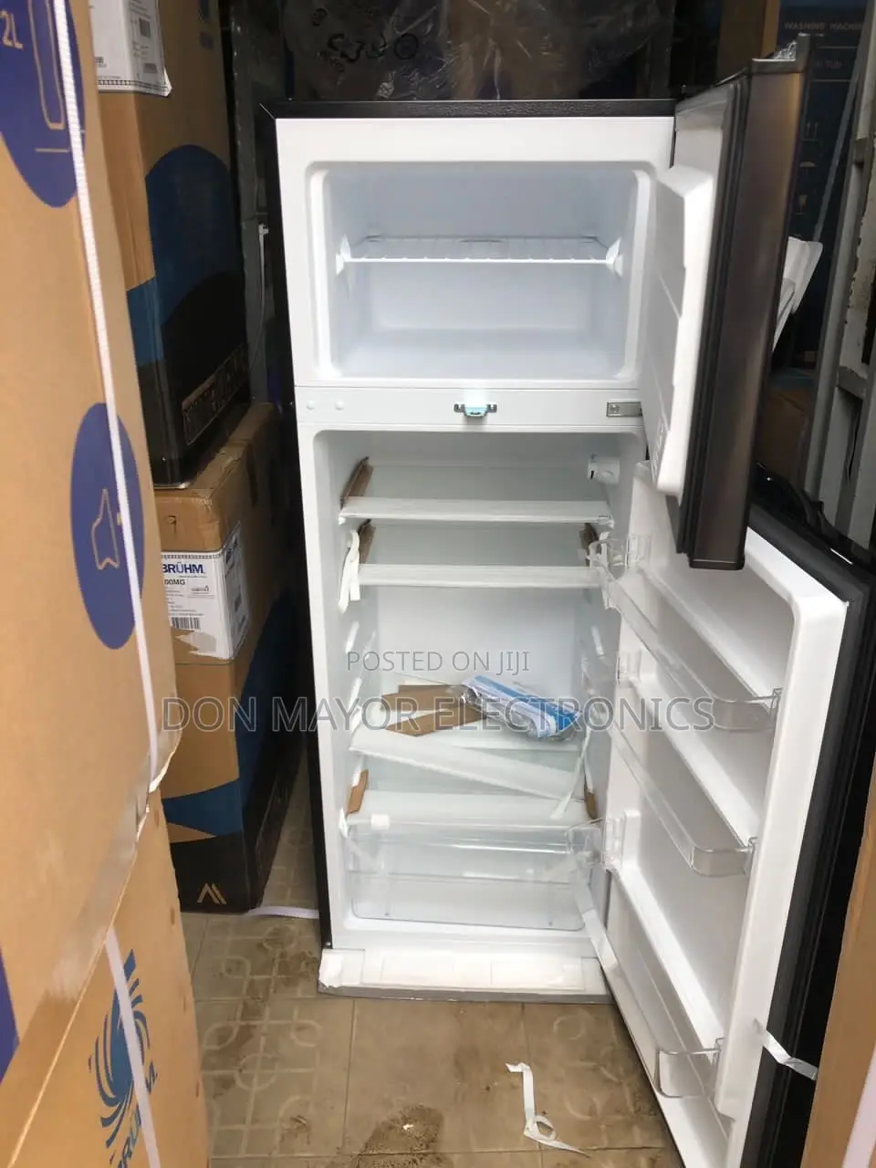 Midea Double Door Refrigerator Hs237
