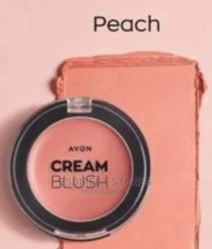Avon 2-In-1 Peach Lip Cheek Cream Super- Versatile Blush