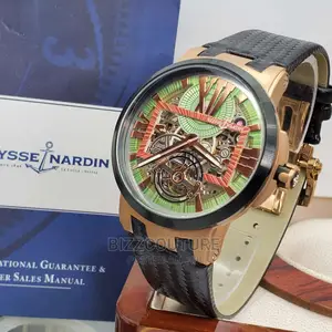 Original ULYSSE NARDIN Rubber Strap Band Available in Store