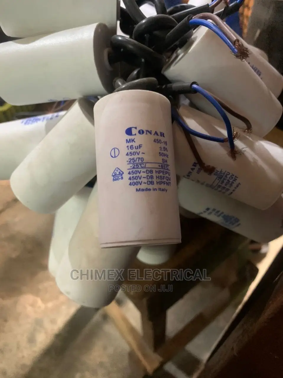 Capacitor Ac in Ojo Electrical Equipment, Chimex Electrical Store