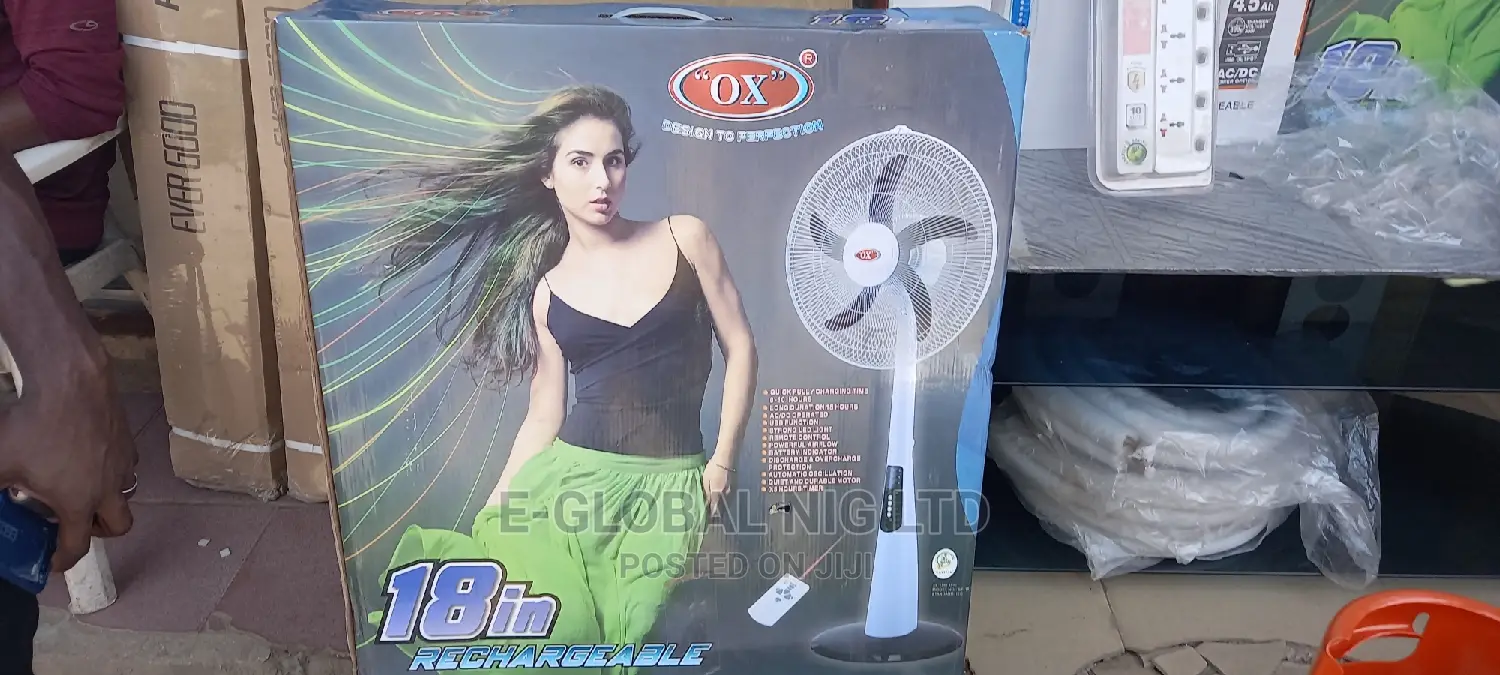 Ox Rechargeable Fan